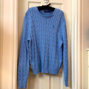 Men’s POLO Cable knit sweater
